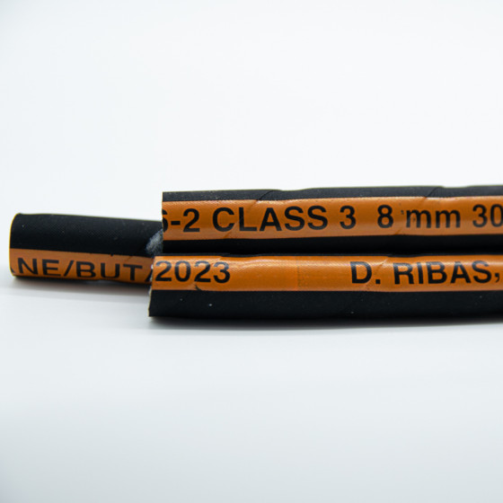 LPG tube EN 16436 Class 3 in 6 and 8 mm