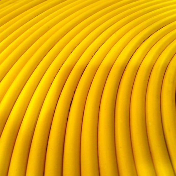 Tubo buceo amarillo de 7´5mm