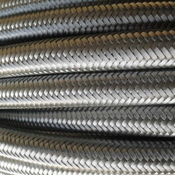 Tubo GLP malla metálica 8 mm